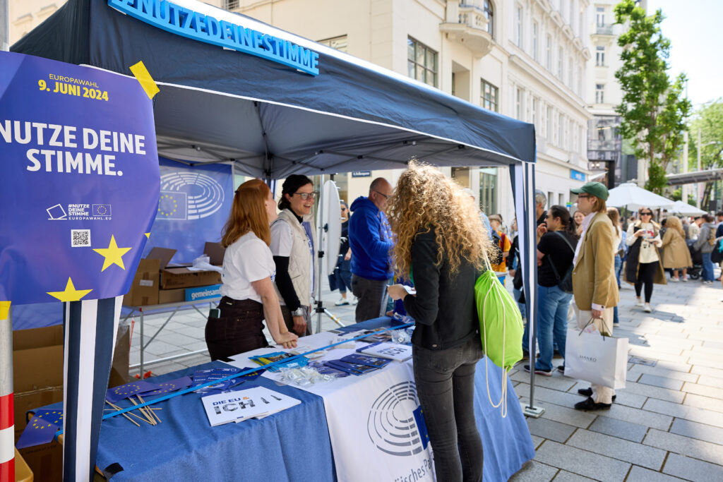 ein Infostand
