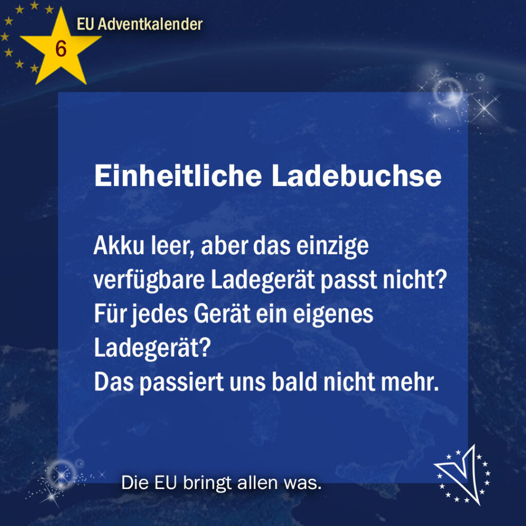Einheitliche Ladebuchse