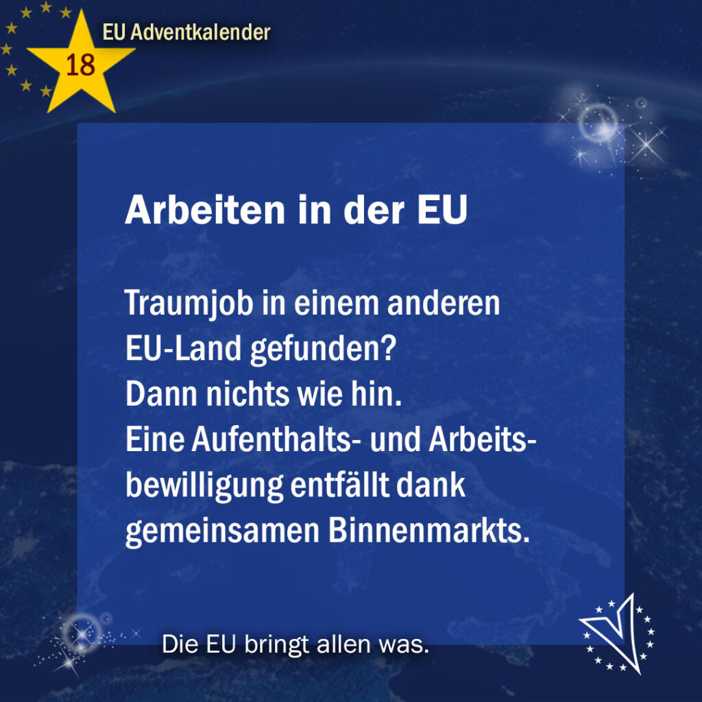Arbeiten in der EU